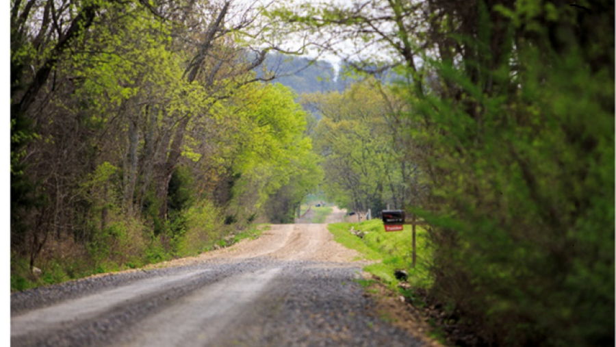 a rural road
